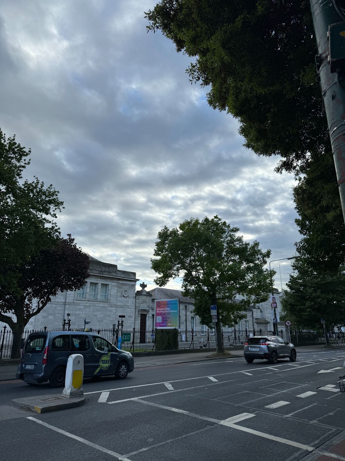 A street in Dublin during Dublin Tech Summit 2024
