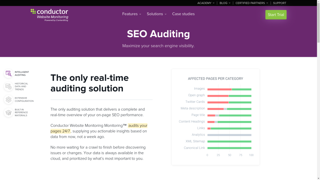 contentking site auditing