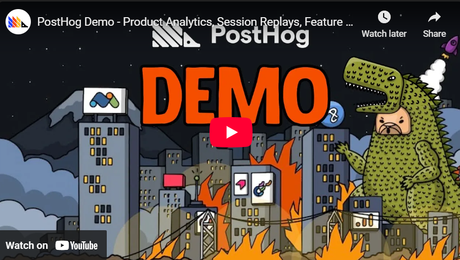 PostHog Demo Video